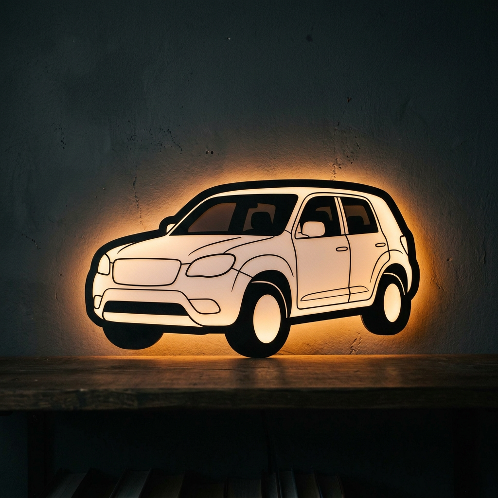 Lampara Personalizada de TU Coche