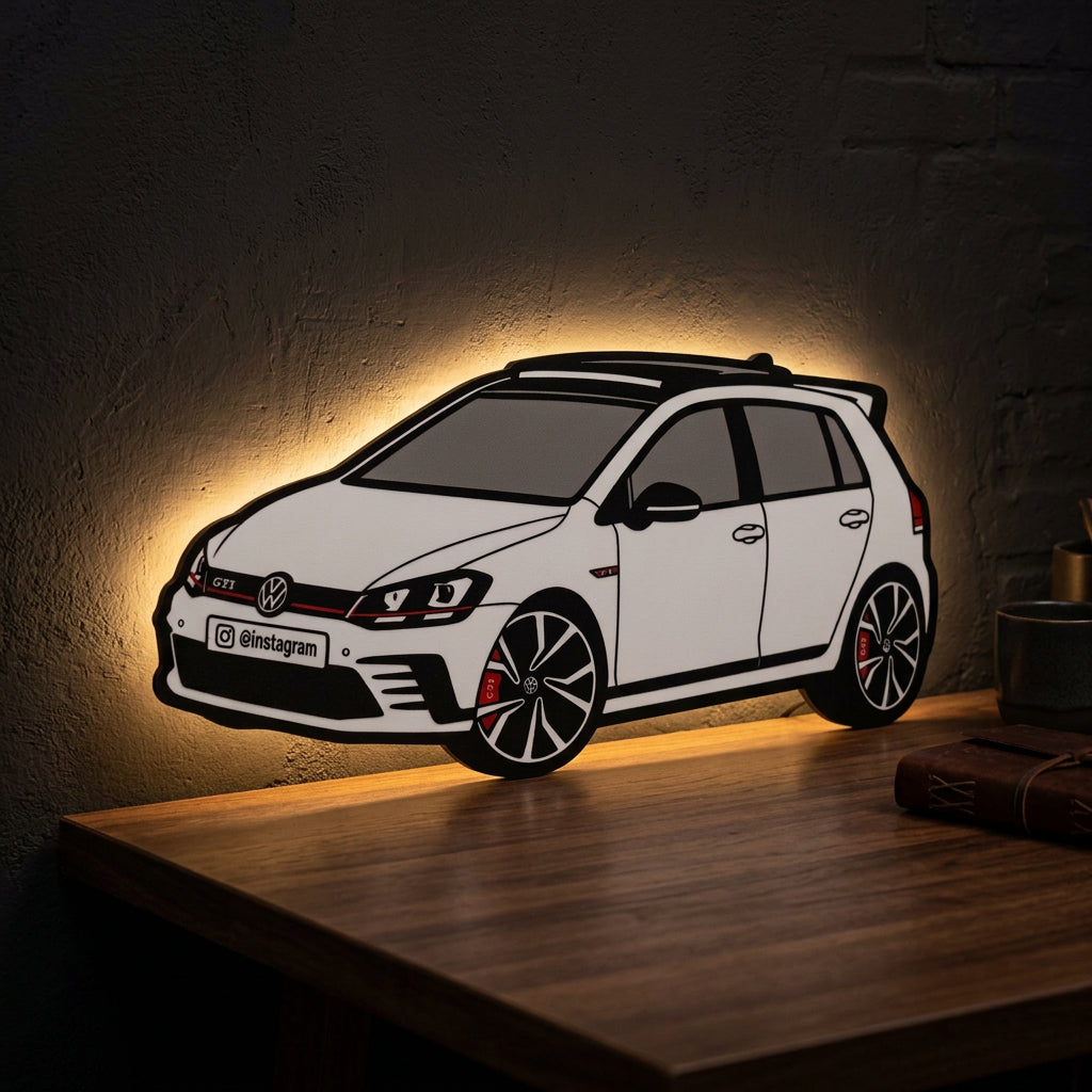 Lampara Personalizada de TU Coche