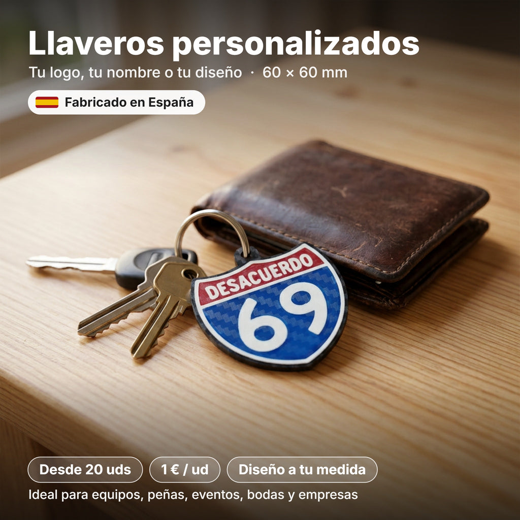 Llaveros personalizados